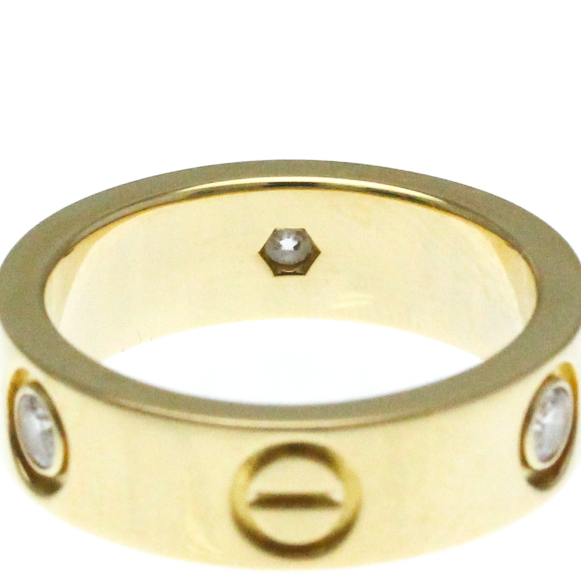 Cartier Love Love Ring B4064451 Yellow Gold (18K) Fashion Diamond Band Ring Gold