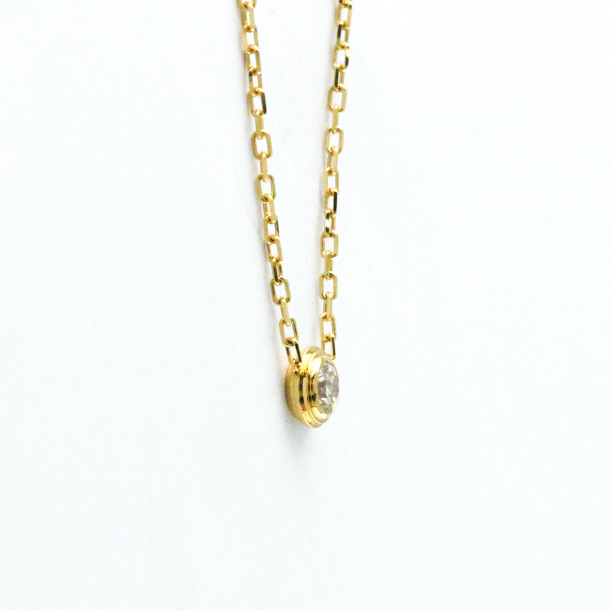 Cartier D'amour Diamond Necklace CRB7215500 Yellow Gold (18K) Diamond Men,Women Fashion Pendant Necklace (Gold)