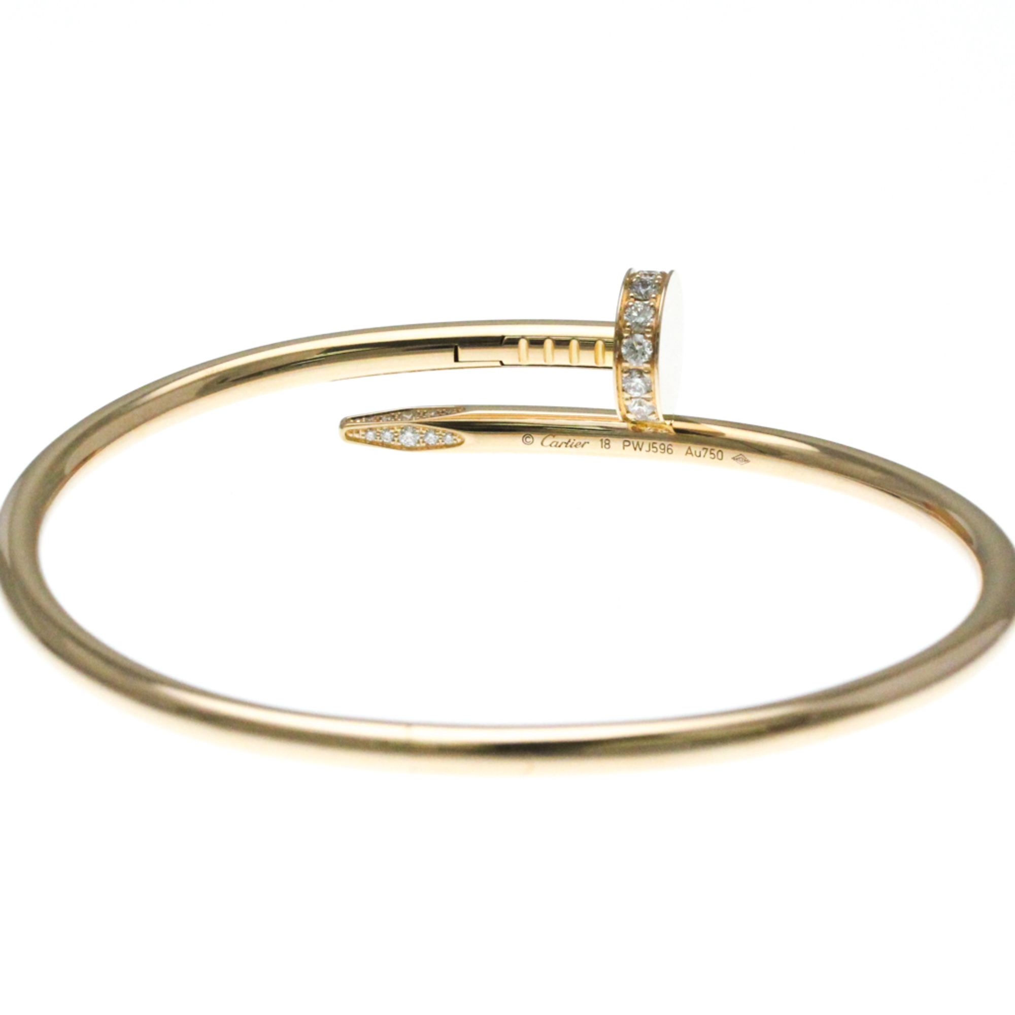 Cartier Juste Un Clou B6048118 Pink Gold (18K) Diamond Bangle Pink Gold