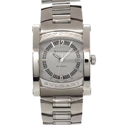 BVLGARI Assioma A4S Men's Watch Date White Automatic Self-Winding