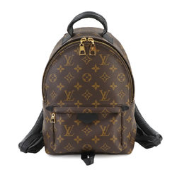 Louis Vuitton LOUIS VUITTON Monogram Palm Springs Backpack PM Rucksack Brown M44871 RFID