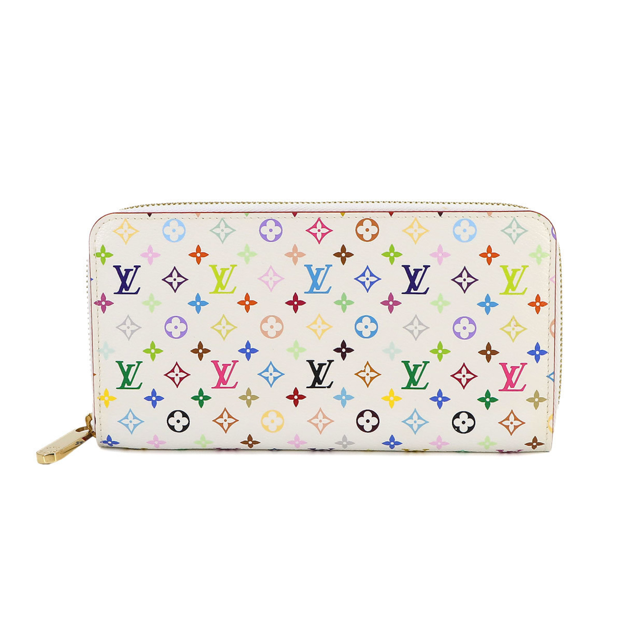 Louis Vuitton LOUIS VUITTON Monogram Multicolor Zippy Wallet Round Long Bron M60241
