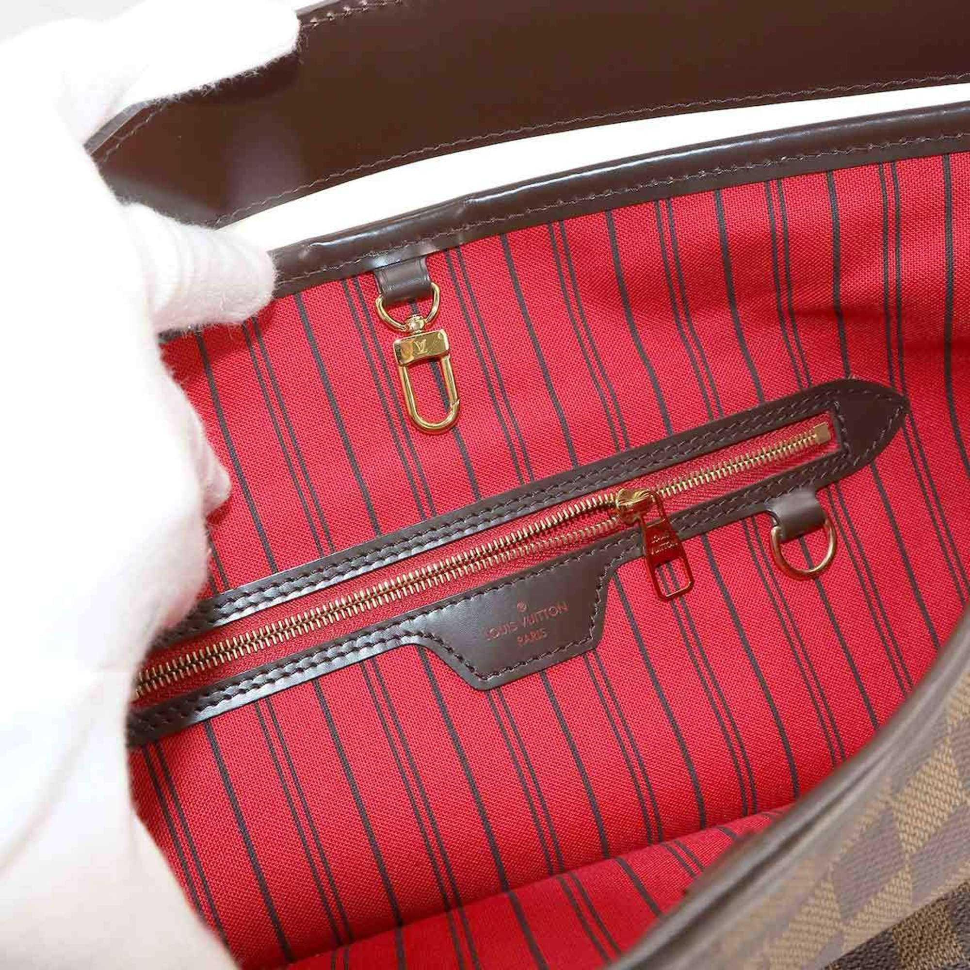 Louis Vuitton Damier Delightful PM Shoulder Bag Ebene N41459