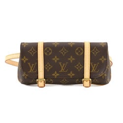 Louis Vuitton Monogram Pochette Marelle Waist Bag Brown M51159