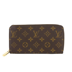 Louis Vuitton Monogram Zippy Wallet Round Long Brown M42616
