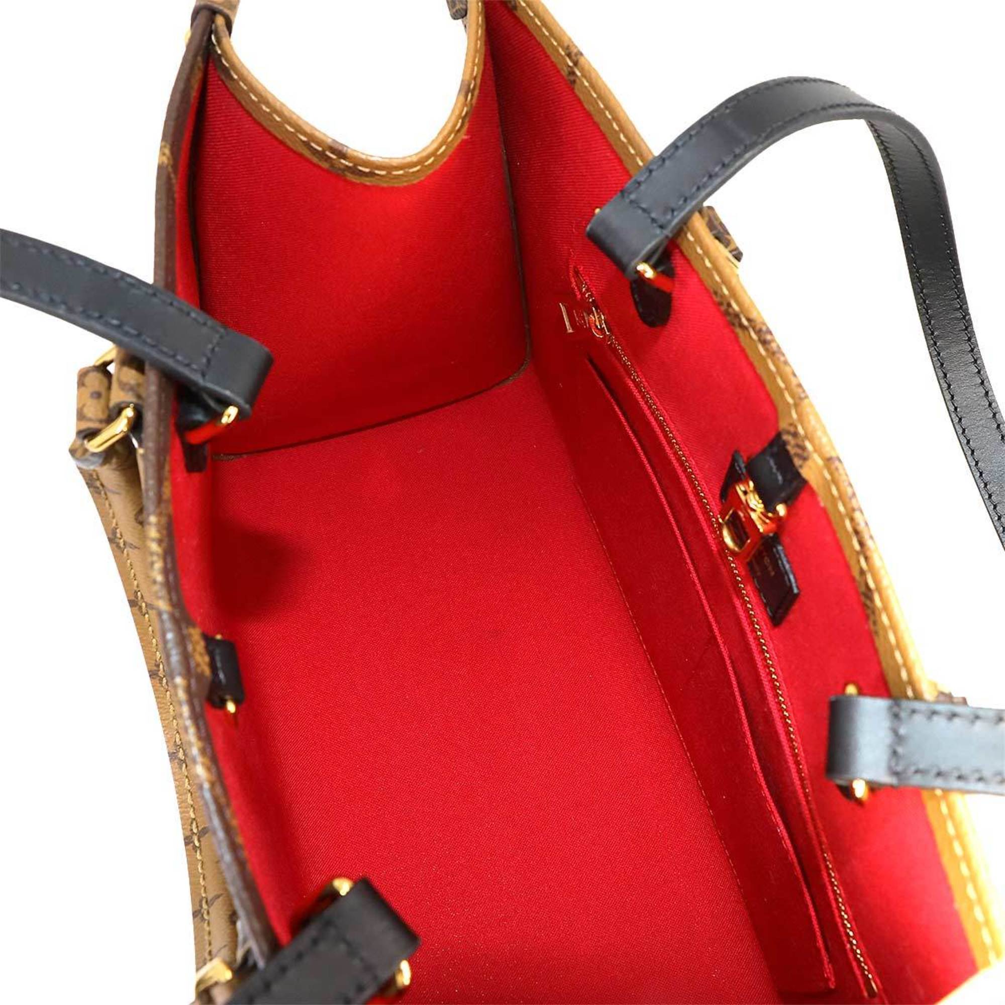 Louis Vuitton Giant Monogram Onthego MM 2way Tote Shoulder Bag M45321 RFID