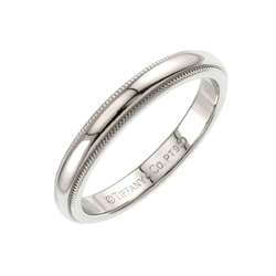 Tiffany & Co. Milgrain Ring, Width 3mm, Platinum, Ring