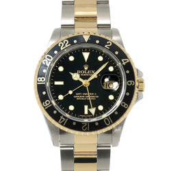 Rolex ROLEX GMT Master 2 Combi 16713 X-series Men's Watch Date Black K18YG Yellow Gold Automatic