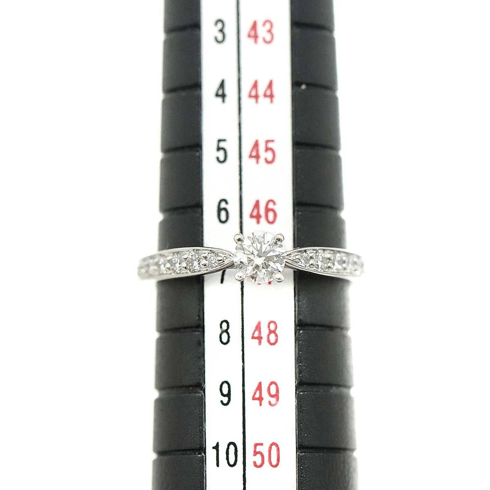 Tiffany & Co. Harmony Diamond 0.21ct F VS2 3EX Ring Pt Platinum