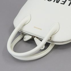 BALENCIAGA Ville Top Handle S 2way hand shoulder bag leather white black 550645