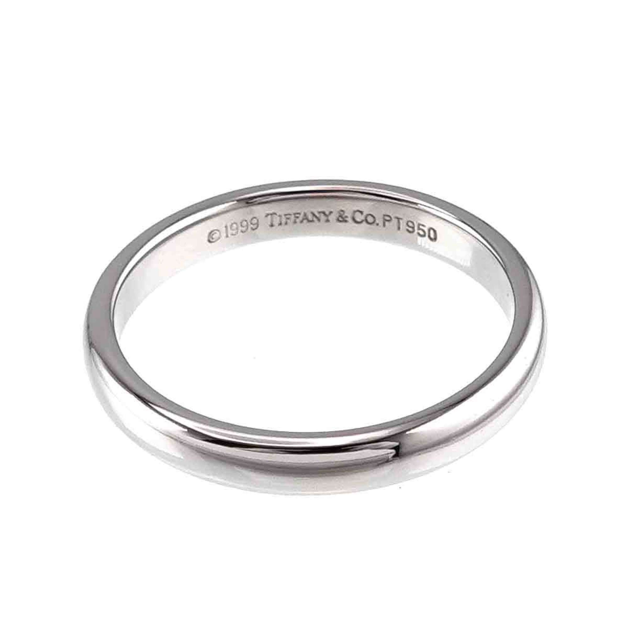 Tiffany & Co. Classic Ring Width 3.0mm Pt Platinum