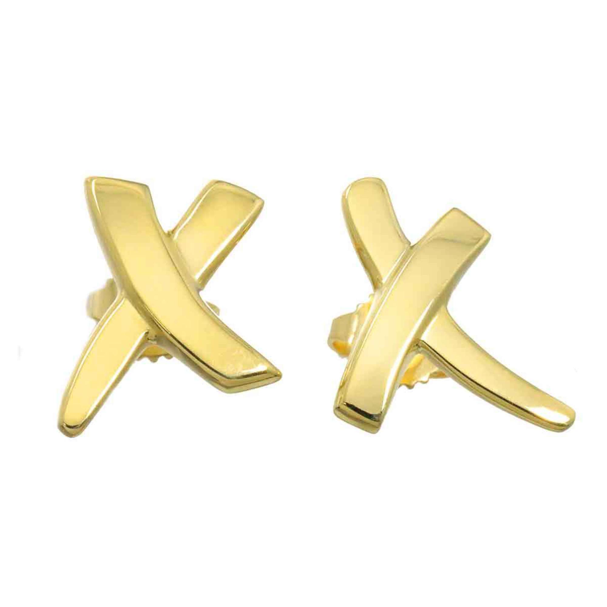 Tiffany & Co. Kiss Earrings, 18K Yellow Gold, 750