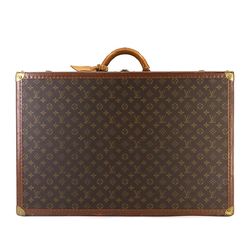 Louis Vuitton LOUIS VUITTON Monogram Alzer 70 Trunk Case Bag Brown M21226 Gold Hardware