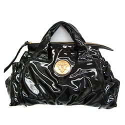 Gucci Hysteria 197020 Women's Leather Handbag Black
