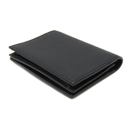 Christian Dior Leather Business Card Case Black