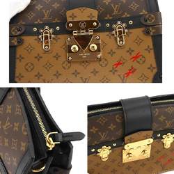 Louis Vuitton LOUIS VUITTON Monogram Reverse Trunk Clutch 2way Shoulder Bag M43596 RFID