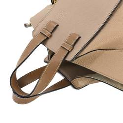 LOEWE Hammock Small 2way hand shoulder bag leather beige gold hardware