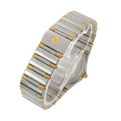 OMEGA Constellation SM Two-tone 1372 30 Ladies' Watch Ivory YG Yellow Gold Quartz