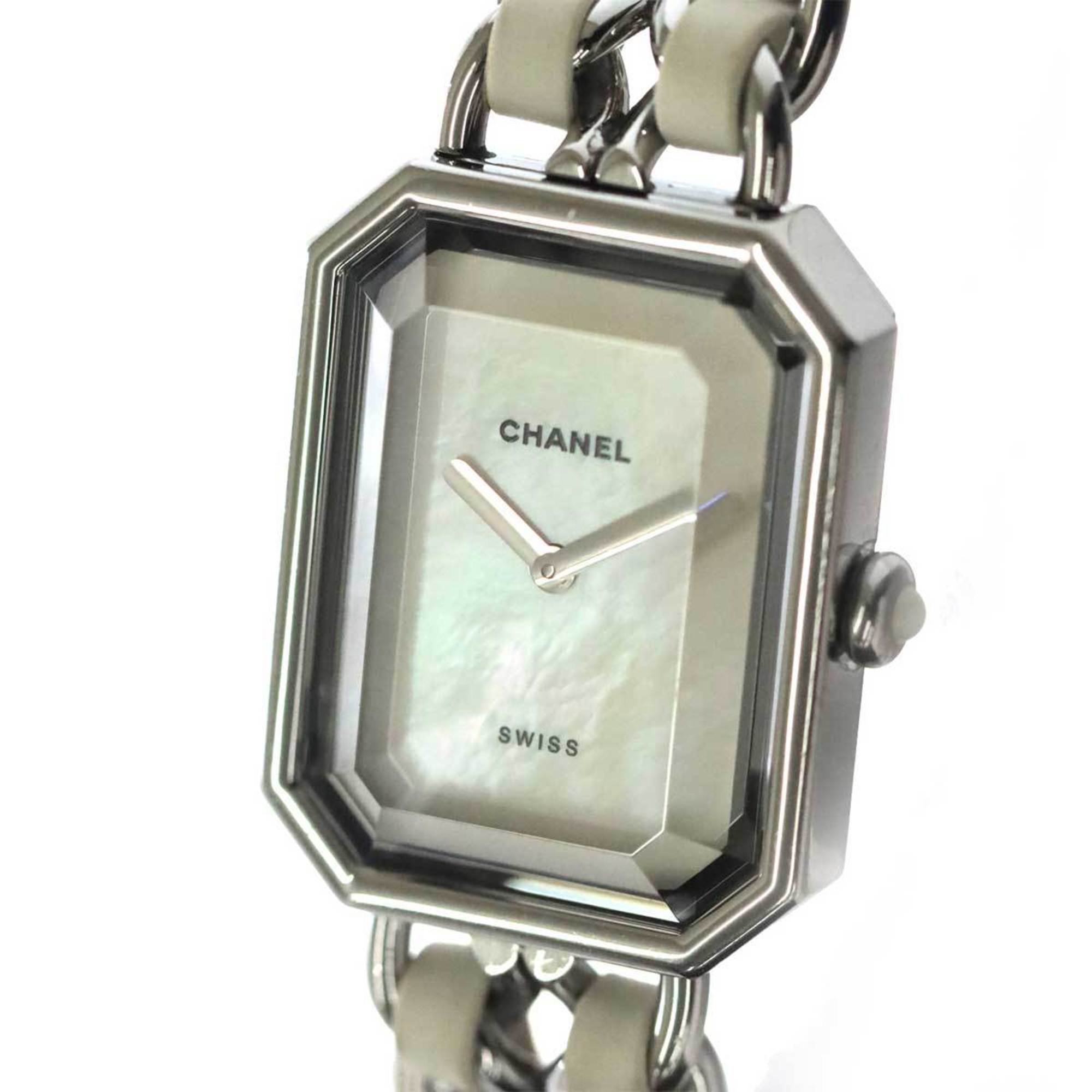 CHANEL Premiere M size H1639 Ladies' watch White shell Quartz