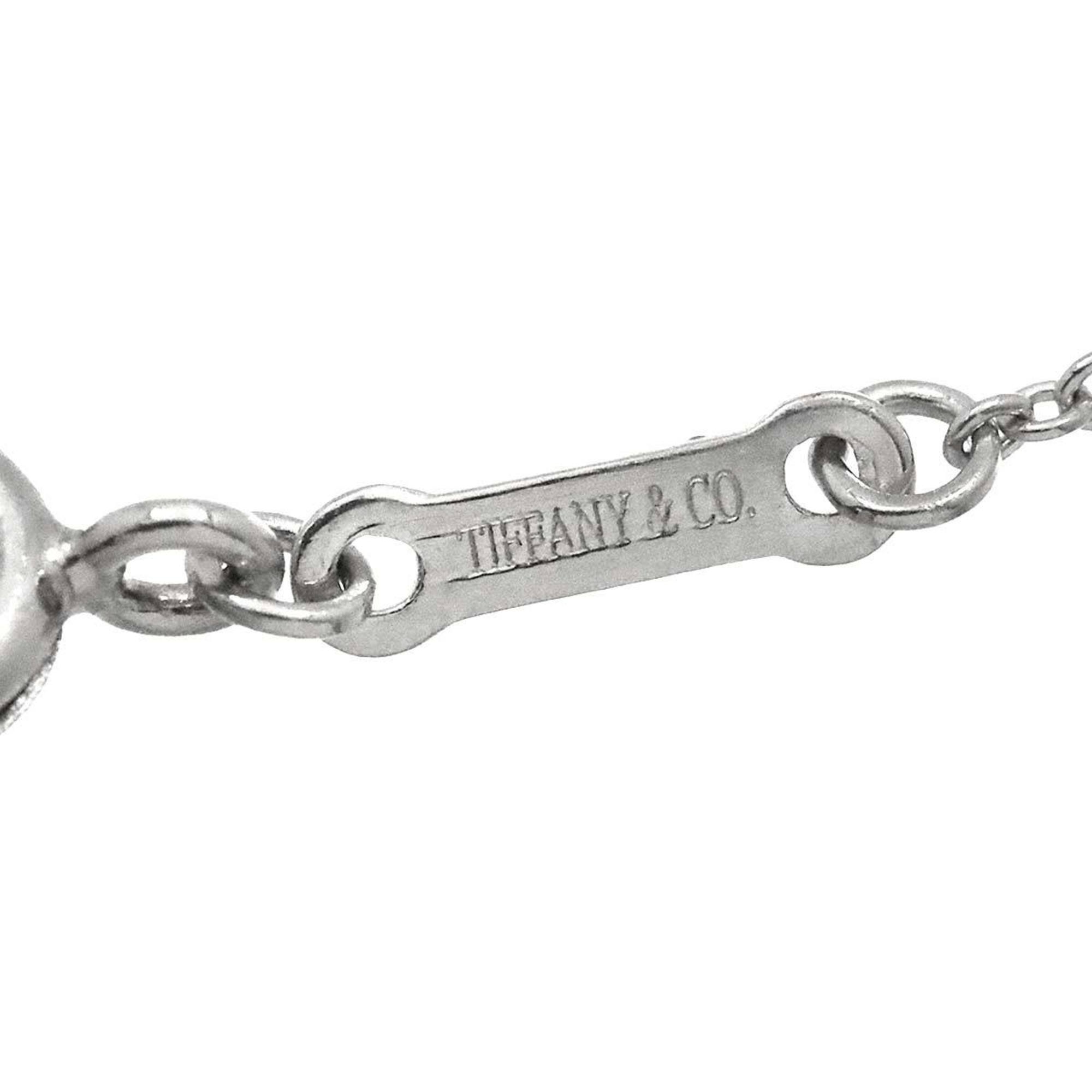 Tiffany & Co. Heart 10.7mm Necklace 40cm Pt Platinum Diamond