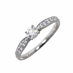Tiffany & Co. Harmony Ring Diamond 0.22ct Pt Platinum