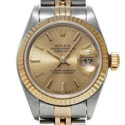 ROLEX Rolex Datejust 79173 Ladies YG/SS Watch Automatic Champagne Dial