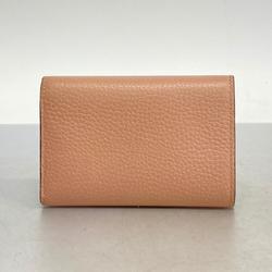 Louis Vuitton Tri-fold Wallet Taurillon Portefeuille Capucines Compact M62156 Magnolia Ladies