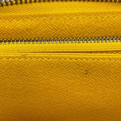 Louis Vuitton Long Wallet Epi Zippy M60309 Citron Ladies