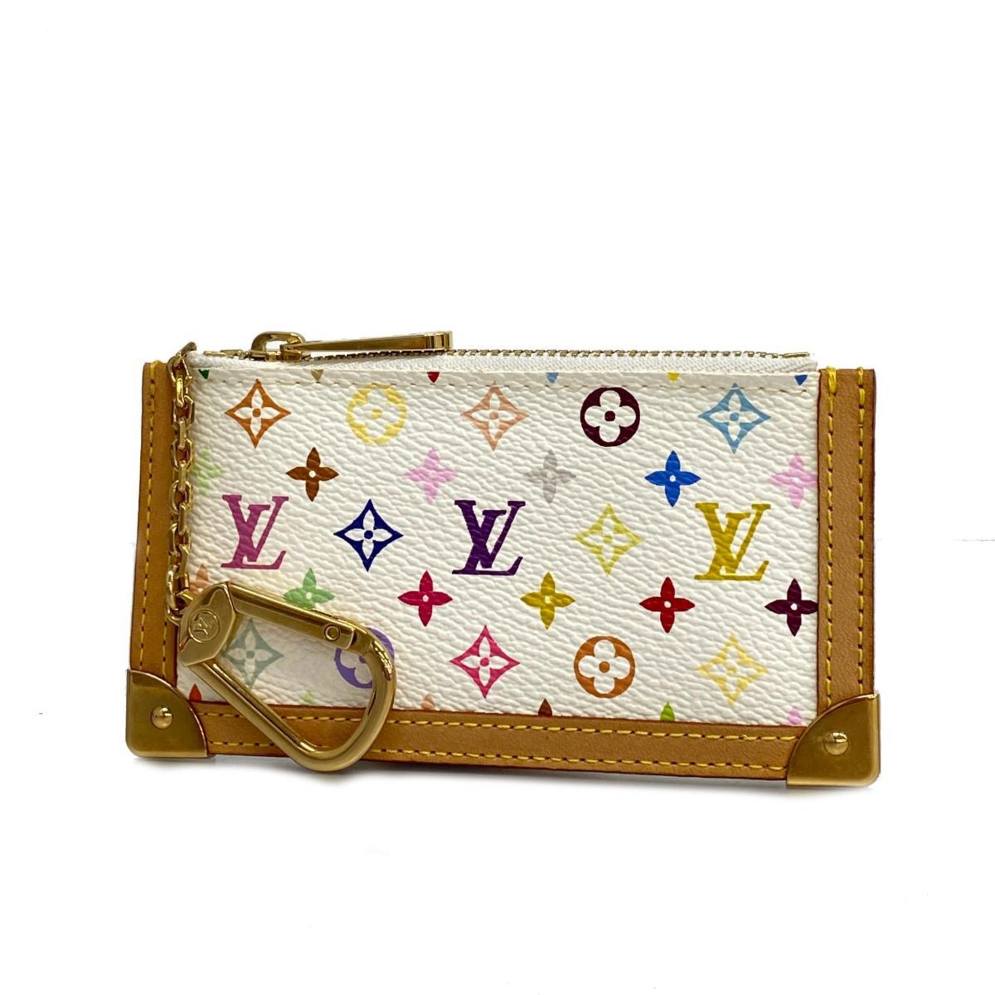 Louis Vuitton Wallet/Coin Case Monogram Multicolor Pochette Cle M92655 Bron Ladies