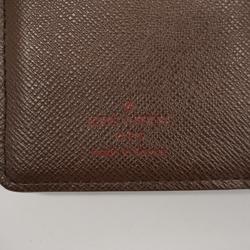 Louis Vuitton Wallet Damier Portefeuille Vienne N61674 Ebene Men's Women's