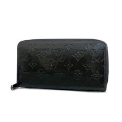 Louis Vuitton Long Wallet Vernis Zippy M90075 Noir Manietique Ladies