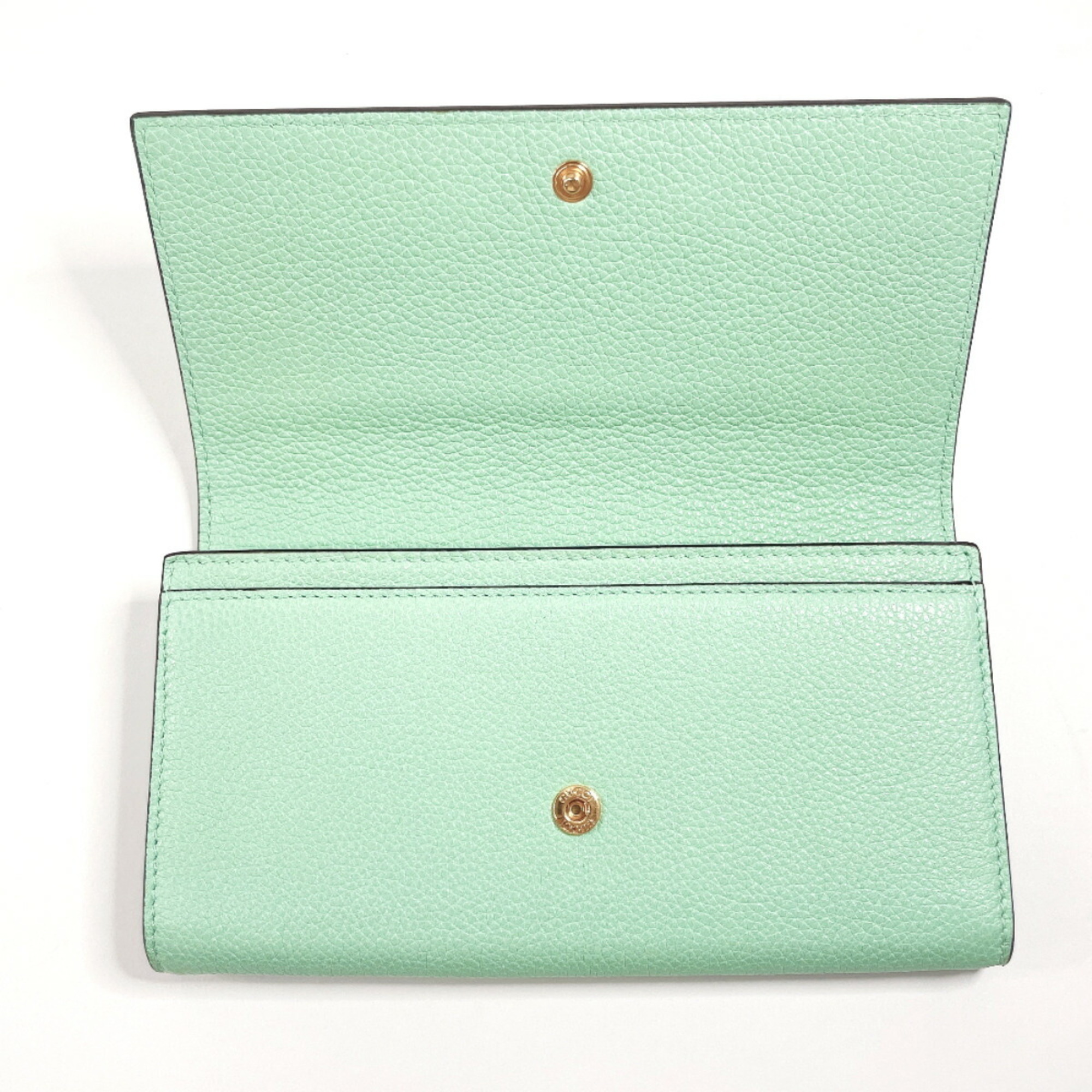 GUCCI Zumi 573612 Long Wallet Leather Green Women's F4034437