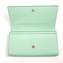 GUCCI Zumi 573612 Long Wallet Leather Green Women's F4034437