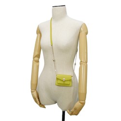 BVLGARI Shoulder Bag Serpenti Forever Micro Yellow Green RFID Linden Peridot 293719 Women's