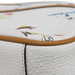 Coach COACH Shoulder Bag Jess Crossbody with Sports Day Limited Edition Multicolor Peanuts Snoopy Ivory C4911 Men's Women's Bags