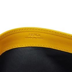 FENDI Long Wallet Roma Continental Yellow Bi-fold Embossed Mimosa 8M0251 AAYZ F192E Men's Women's Billfold