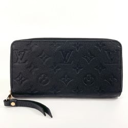 LOUIS VUITTON Louis Vuitton Zippy Wallet M61864 Long Monogram Empreinte Black Unisex F4034418