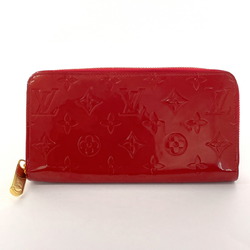 LOUIS VUITTON Louis Vuitton Zippy Wallet M91981 Long Monogram Vernis Red Women's F4034410