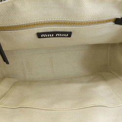 Miu MIU EVERYWHERE Handbag Canvas Women's MIUMIU