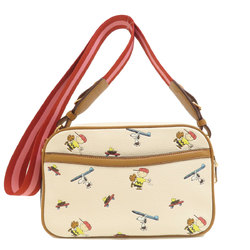 Coach C4911 Peanuts Collaboration Shoulder Bag Leather Women's COACH