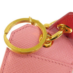 Prada Saffiano Leather Keychain for Women PRADA