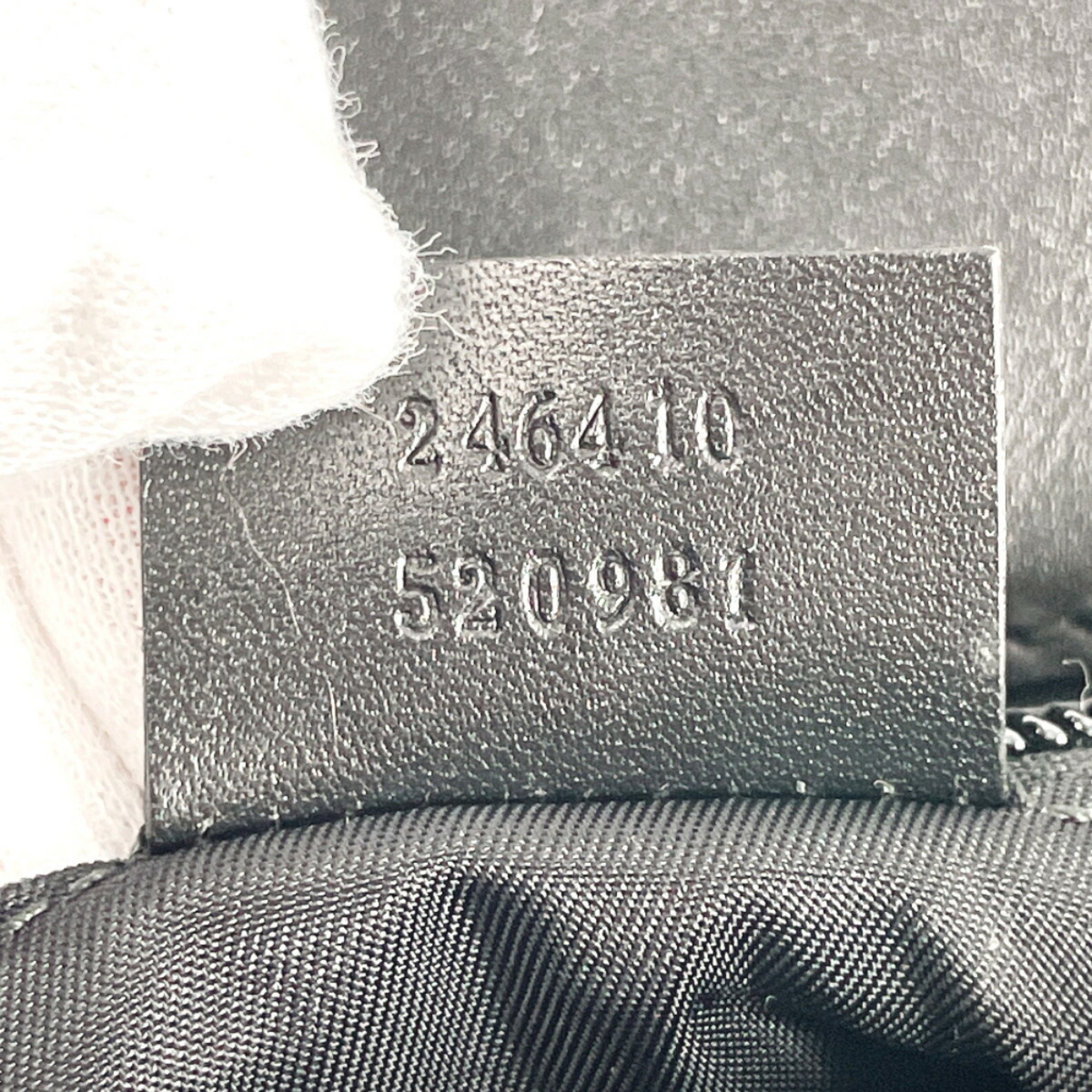 GUCCI 246410 Bag Nylon/Leather Black Men's F4034302