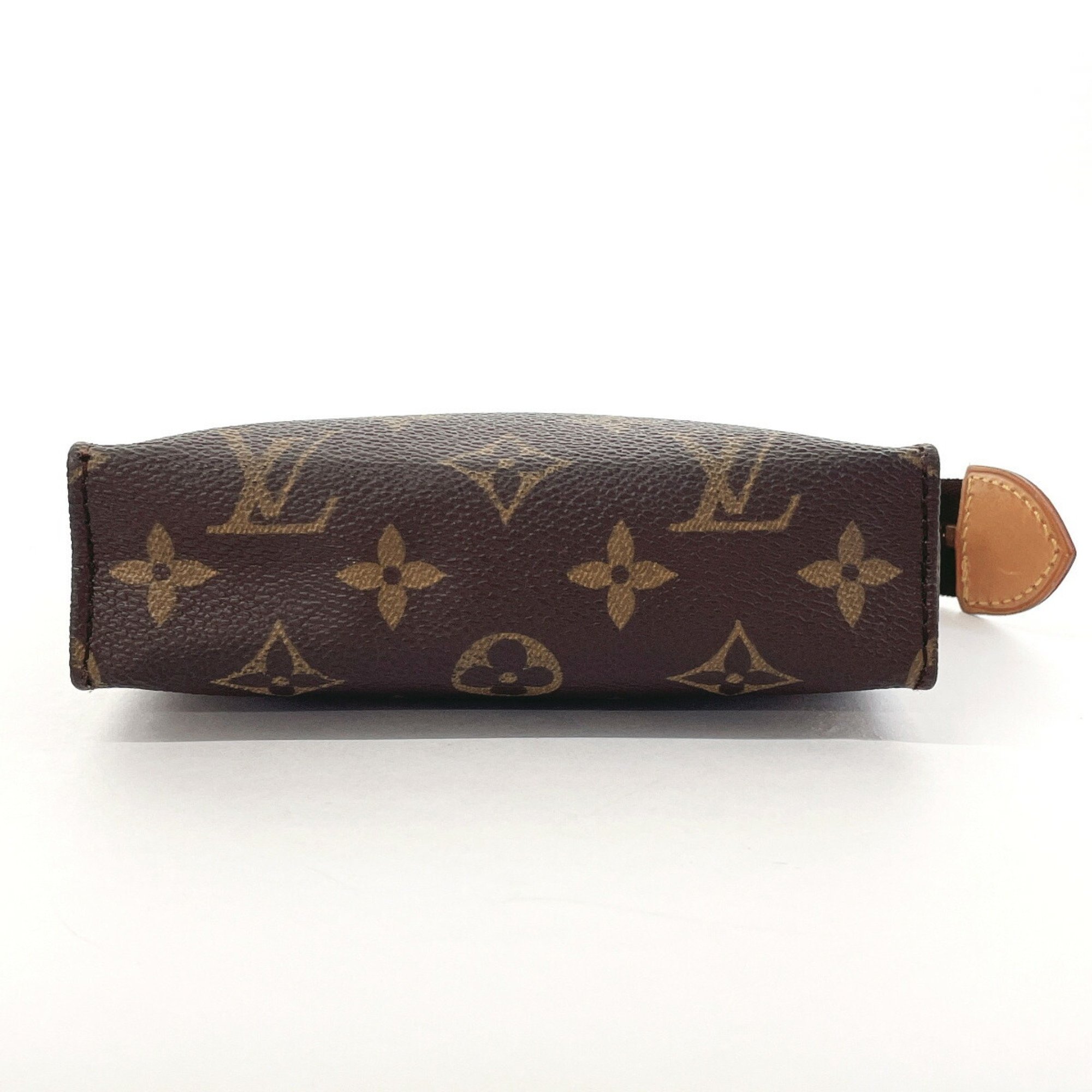 LOUIS VUITTON Louis Vuitton Poche Toilette 15 M47546 Pouch Monogram Canvas Brown Unisex F4034406