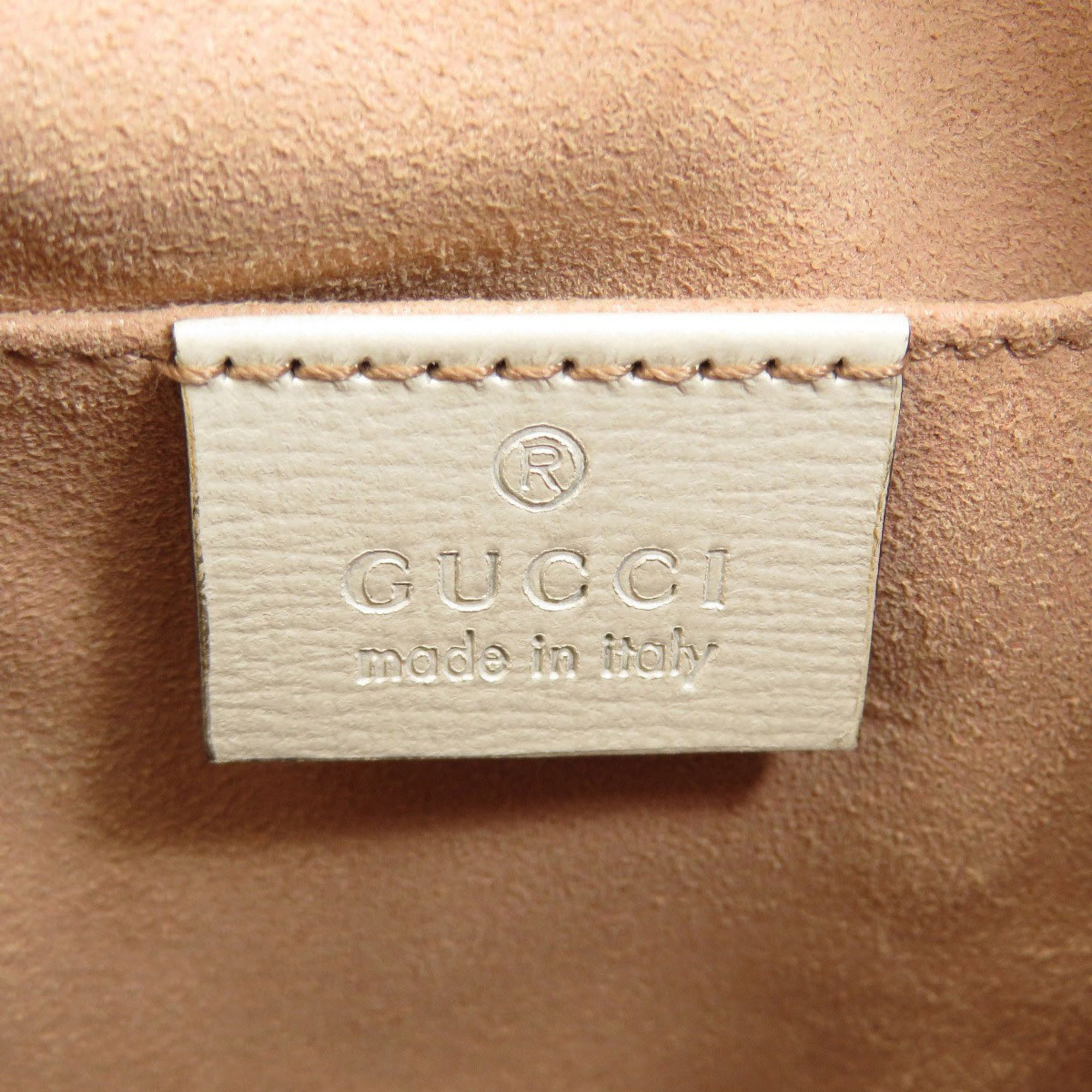 Gucci 602118 Horsebit Bucket Bag Tote Leather Women's GUCCI