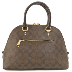 Coach 2558 Signature Handbag PVC Women's COACH