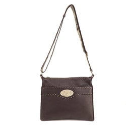 FENDI Selleria Shoulder Bag Leather Women's