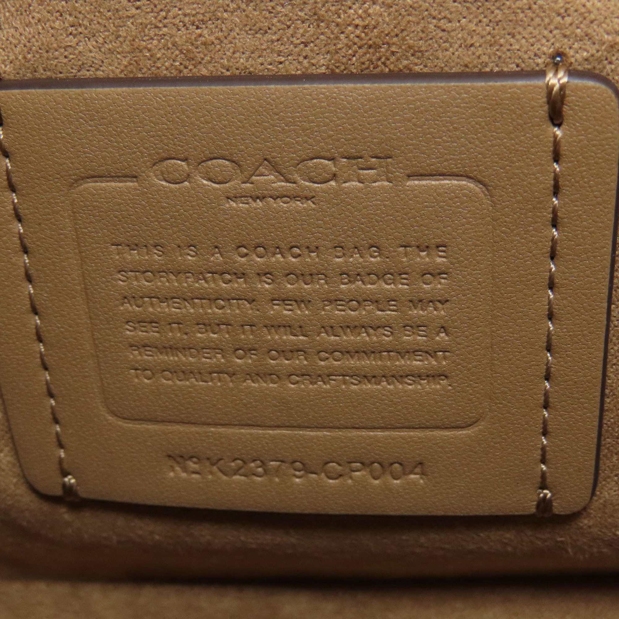 Coach CP004 Eliza Shoulder Bag Leather Women's COACH