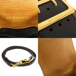 Burberry 3WAY Belt Motif Shoulder Bag Leather Women's BURBERRY