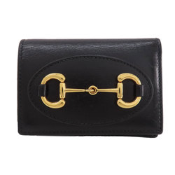 Gucci 644462 Horsebit Compact Bi-fold Wallet Calfskin Women's GUCCI