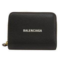 BALENCIAGA 650871 Leather Bi-fold Wallet for Women